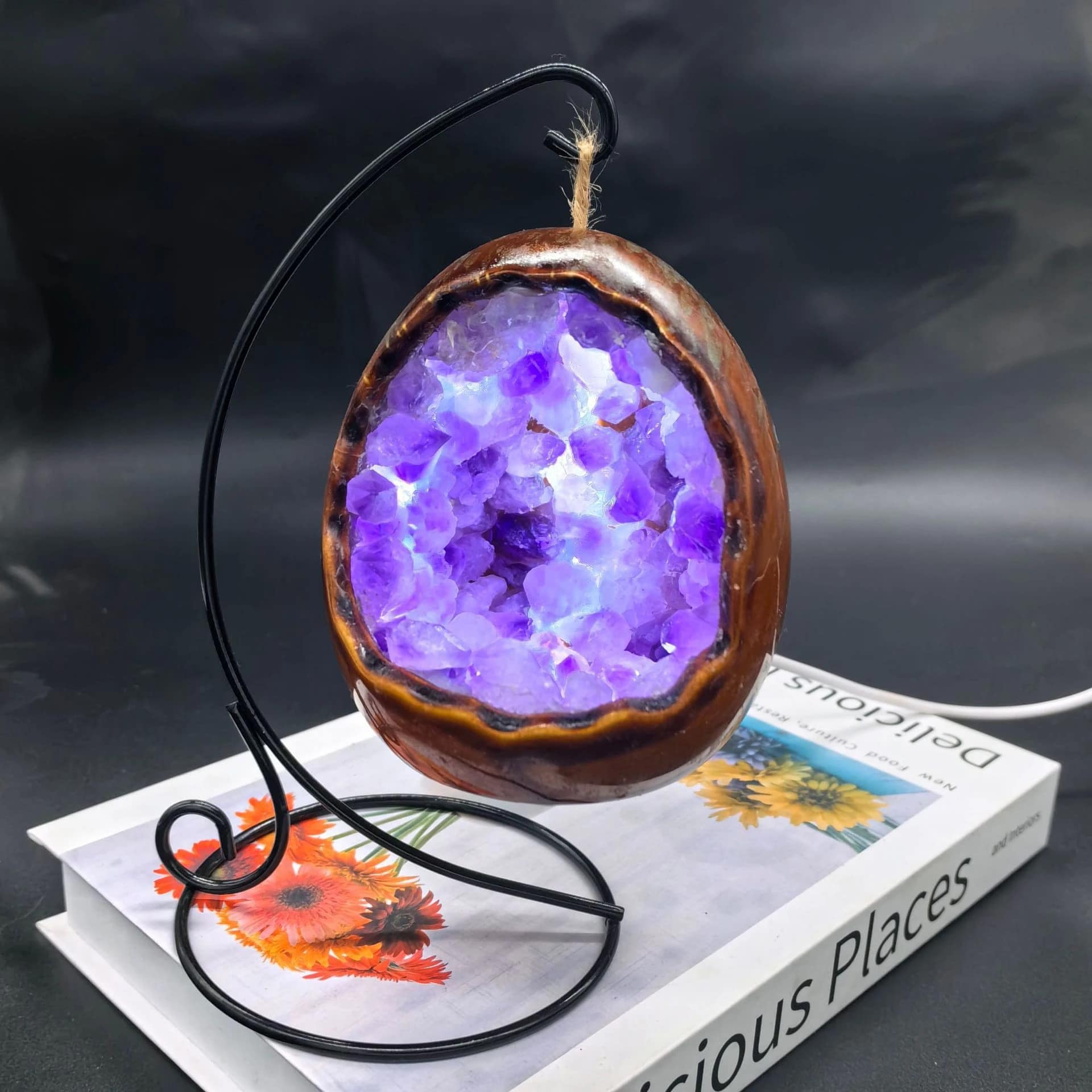 The Crystal Fix: Your Crystal Education Location 32 Amethyst Night Light